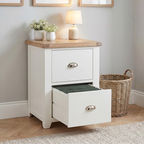 Filing cabinet cheshire - cabinet, white