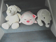Three giant cuddly soft - three,