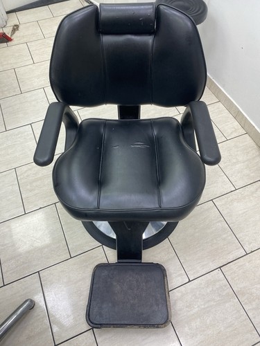 Vintage barbers chair - barbers,