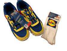 NEW w/TAG Lidl Trainers Special Limited Edition Rare Size 9 + Socks Collectors