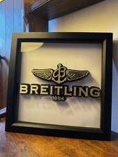 Breitling sign framed for - breitling,