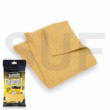 Synthetic Chamois Leather Cloth Car Shammy Cleaning Polishing Drying Towel Rag