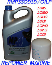 Marine Oil & Filter for Volvo Penta AQ120, AQ125, AQ130, AQ131, AQ140, AQ151