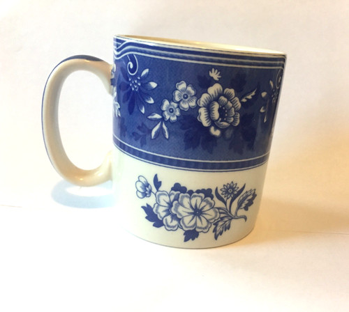 Spode blue room botanical mug - blue,