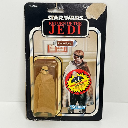 Vintage star wars prune face - star,