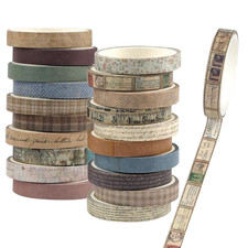 20 Rolls Vintage Washi Tape