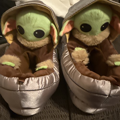 Baby yoda grogu plush slippers - baby,