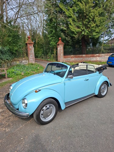 Beetle 1320s cabriolet - vw,
