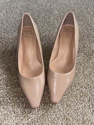 Ladies nude shoes size 3 - nude,