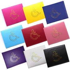 Disabled blue badge holder - badge,