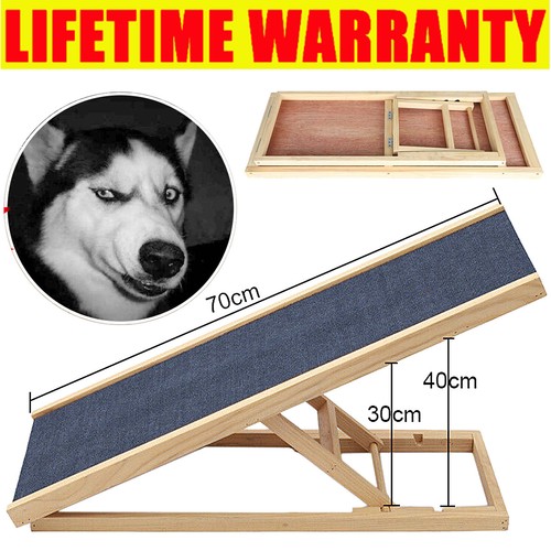 Wooden dog ramp pet puppy - wooden,
