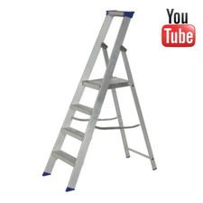 Werner Mastertrade Platform Stepladder - Slip Resistant Feet - 715 Series - NEW