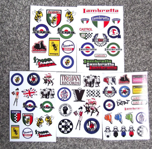 Sheets vespa lambretta ska - sheets,