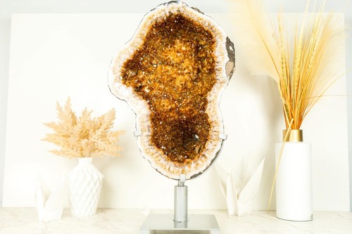 World class citrine geode with - world-class,