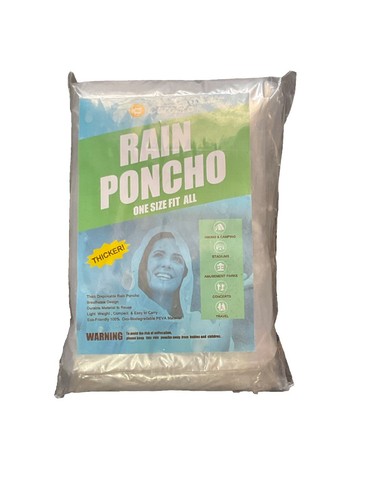 Rain poncho unisize - poncho,