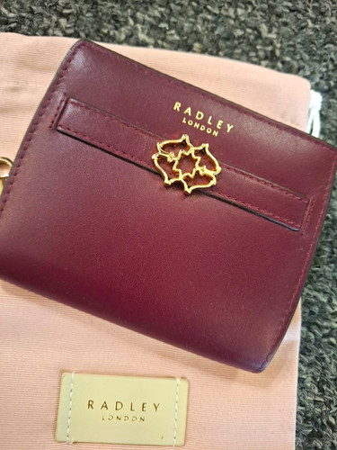 Radley burgundy leather - burgundy,