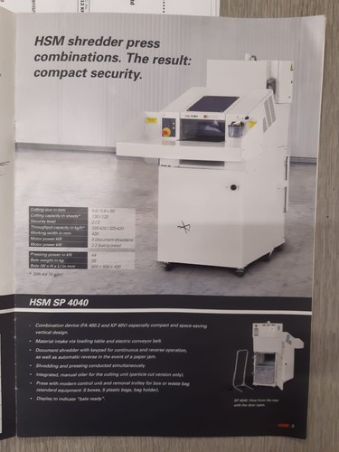 Hsm 4040 shredder - 4040,