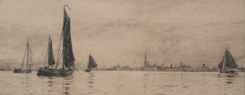 William lionel wyllie signed - -,