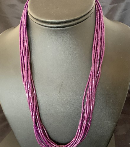 Navajo purple sugilite heishi - navajo,
