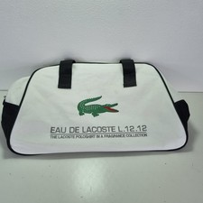 Lacoste bag tote EAU DE L.12.12 white gym travel beach duffel sports bag