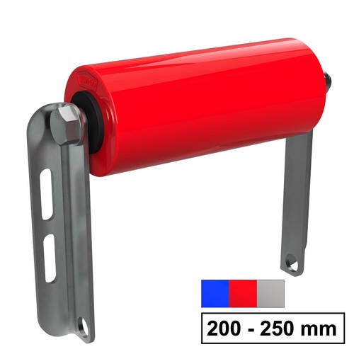 Polyurethane side roller with - side,
