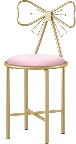 Pink vanity chair girls best - vanity,