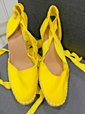 NEW ASOS Ankle Tie Wedge Shoe