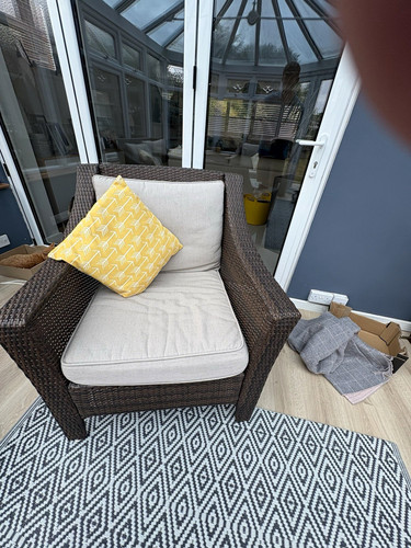 Piece rattan wicker - rattan, sofa