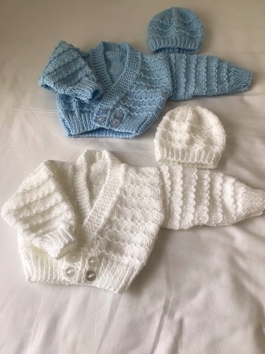 Pack two hand knitted - two,