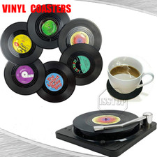 6 Pack Cup Pad Vinyl Coasters