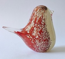 Selkirk Glass Bird Paperweight