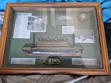 Boxed Titanic Picture with