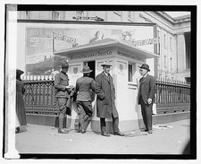 Photo:War savings stamp booth