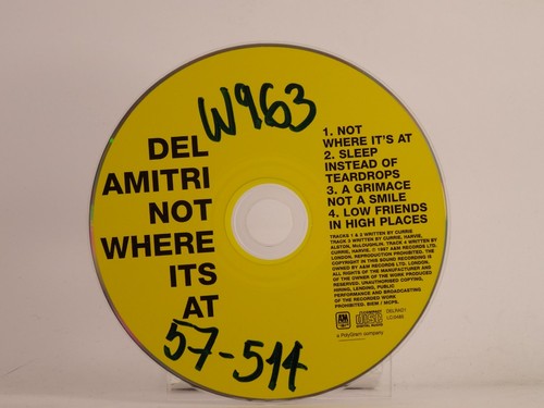 Del amitri not where - del,