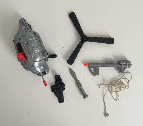 Action man helicopter attack - man,