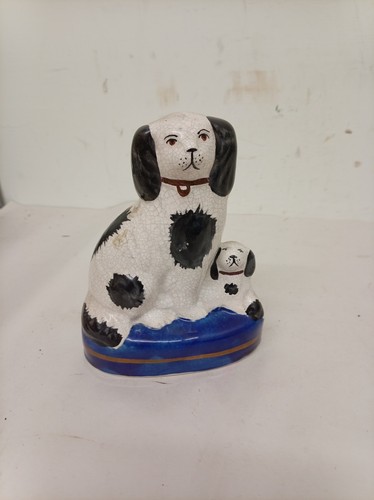 Vintage staffordshire dog - vintage,
