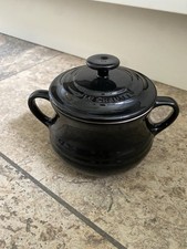 Le Creuset Black Soup Bowl