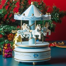 Wooden Christmas Carousel