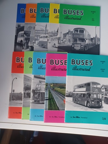 Buses illustrated magazines - buses,