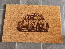 VW Beetle (Herbie) Non-Slip Coir Door Mat 40 x 60cm