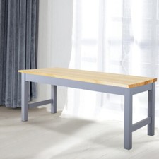 Pine Bench Seat Shabby Chic