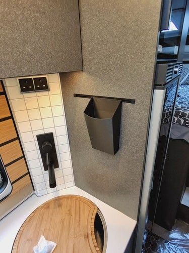 Black wall bin compatible - compatible, with