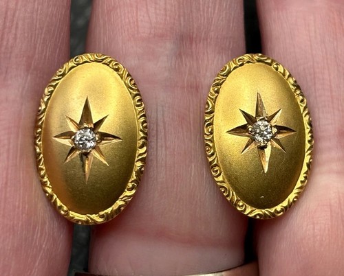 Vtg victorian 14k - vtg, solid