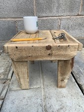Handmade rustic square - handmade, wooden