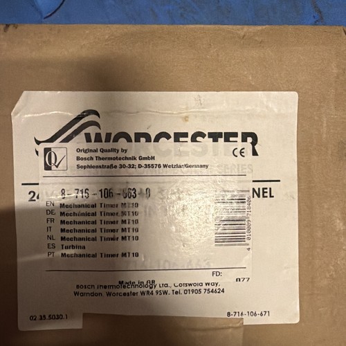 Worcester bosch genuine - worcester,