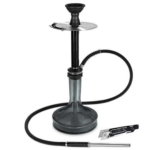 Premium glass shisha pipe 55cm - glass, pipe,55cm