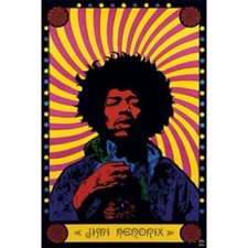Rare Estate Of Jimi Hendrix Maxi Poster 61 X 91.5cm Brand New