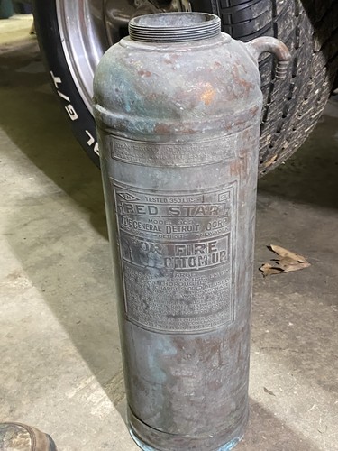 Antique brass copper fire - antique,