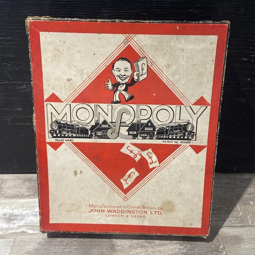Vintage monopoly boxed game - boxed,
