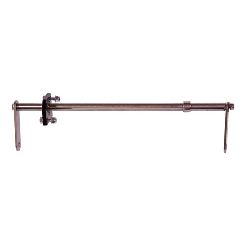 Accelerator linkage thru - thru, shaft